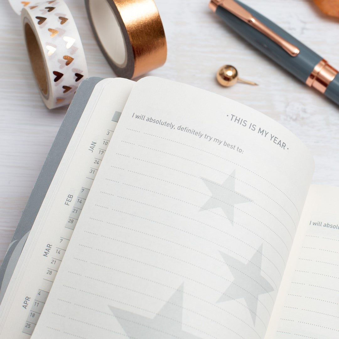 Matilda Myres | 2027 Diary - A6 Daily Planner | Day-to-Page in Pink