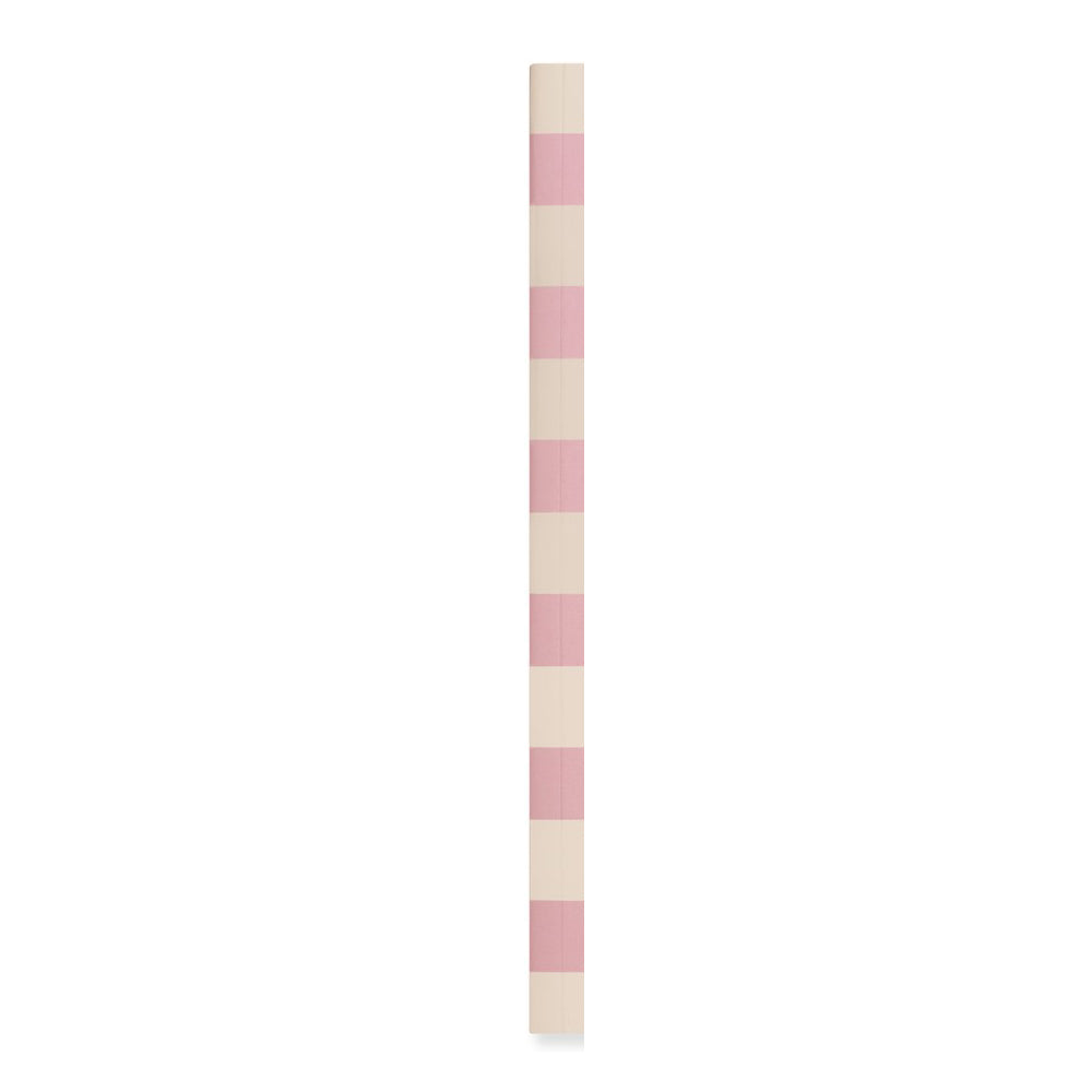 Matilda Moo | A5 Striped Notebook | Pink