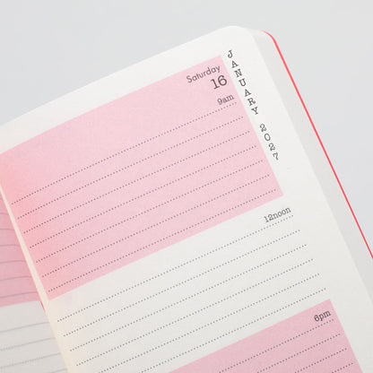 Matilda Moo | 2027 Diary - A6 Daily Planner | Day-to-Page in Mint