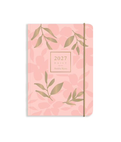Matilda Myres | 2027 Diary - A6 Daily Planner | Day-to-Page in Pink