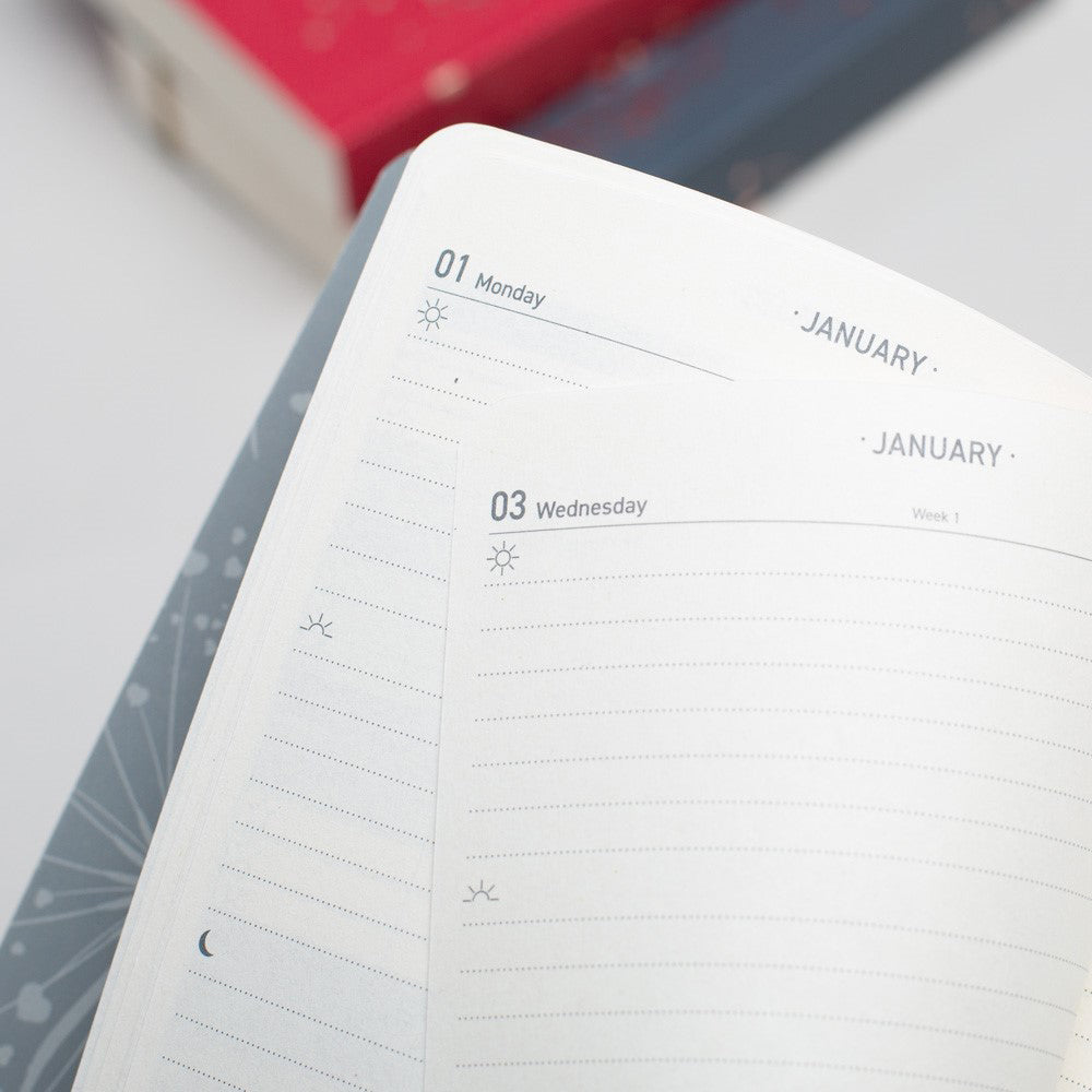 Matilda Myres | 2027 Diary - A6 Daily Planner | Day-to-Page in Pink