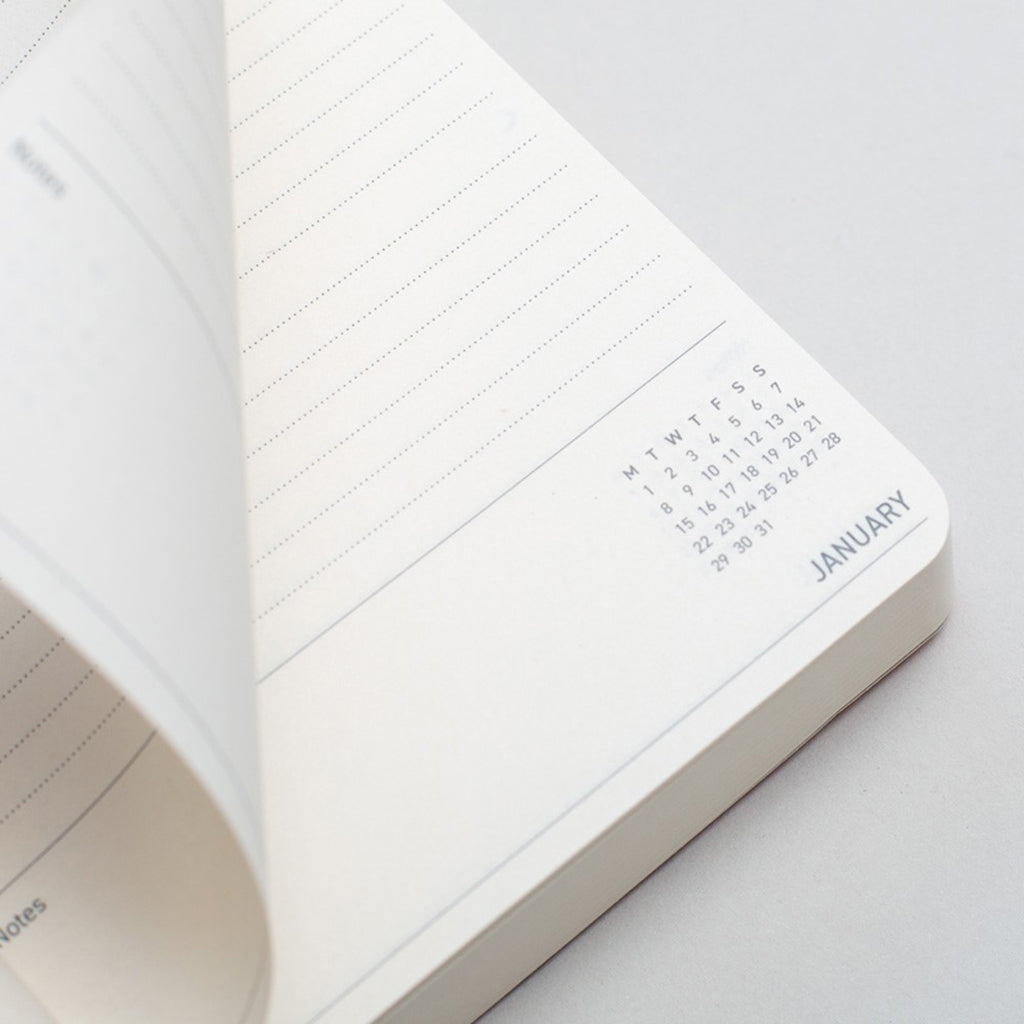 Matilda Myres | 2027 Diary - A6 Daily Planner | Day-to-Page in Red