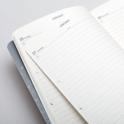 Matilda Myres | 2027 Diary - A6 Daily Planner | Day-to-Page in Pink