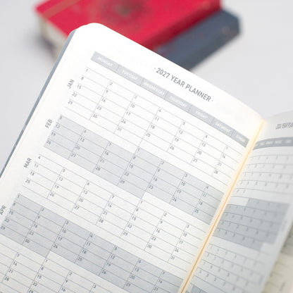 Matilda Myres | 2027 Diary - A6 Daily Planner | Day-to-Page in Pink