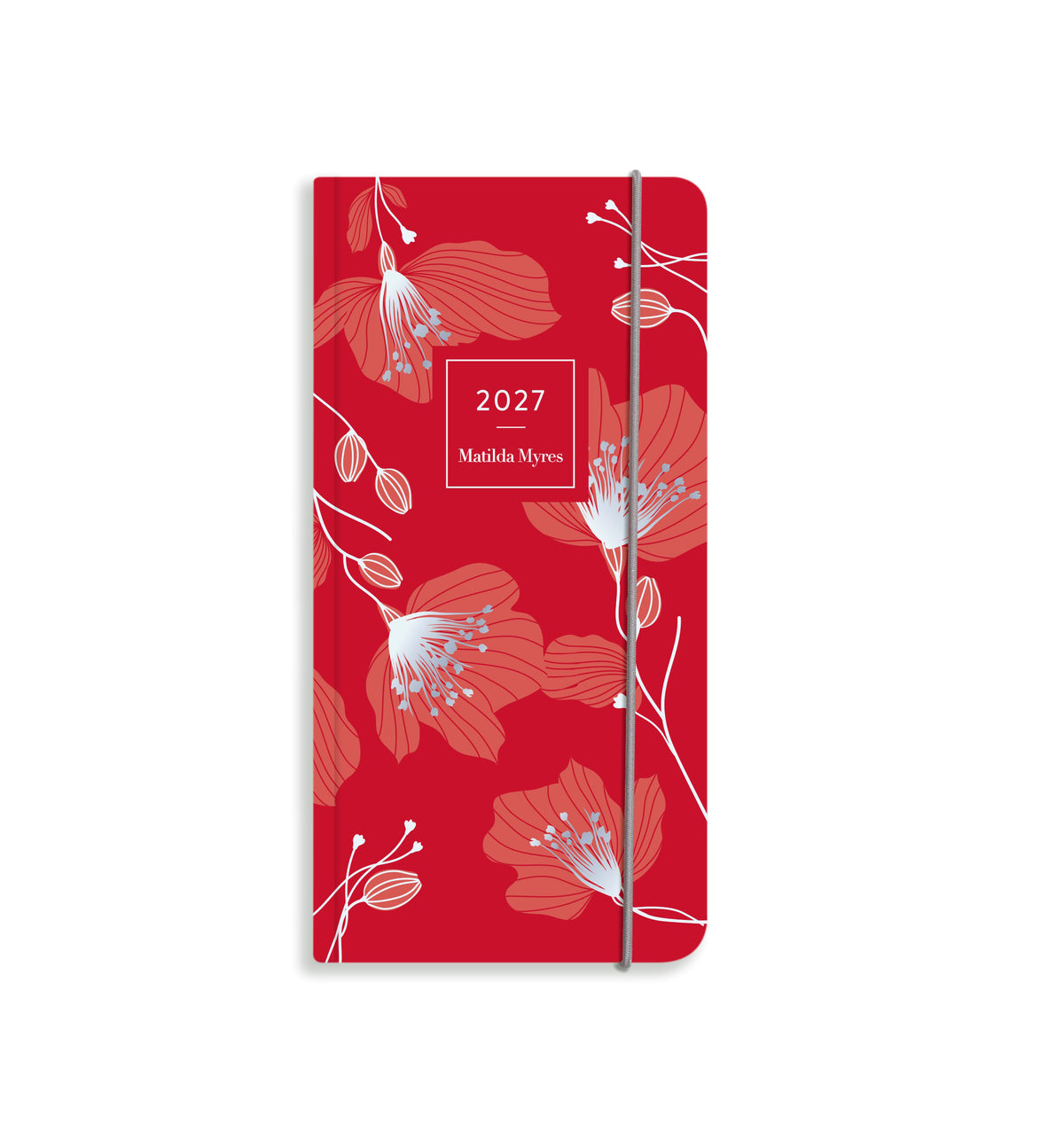 Matilda Myres | 2027 Diary - Slim Weekly Planner with Notes | Week-to-View