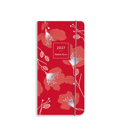 Matilda Myres | 2027 Diary - Slim Weekly Planner with Notes | Week-to-View