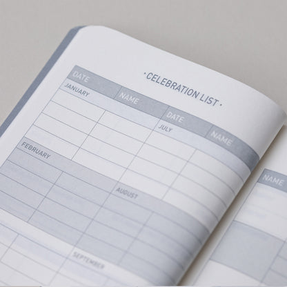 Matilda Myres | 2027 Diary - Slim Weekly Planner with Notes | Week-to-View in Blue