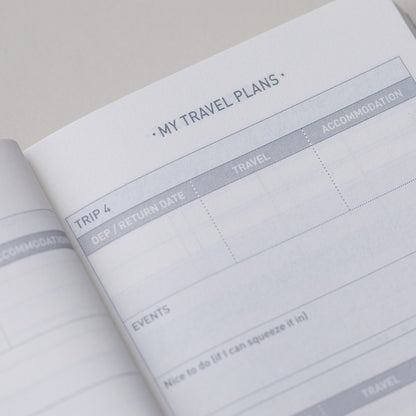 Matilda Myres | 2027 Diary - Slim Weekly Planner with Notes | Week-to-View in Grey