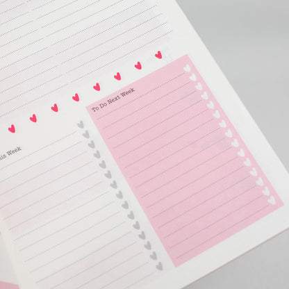 Matilda Moo | 2027 Diary - A5 Weekly Planner | Week-to-View in Pink