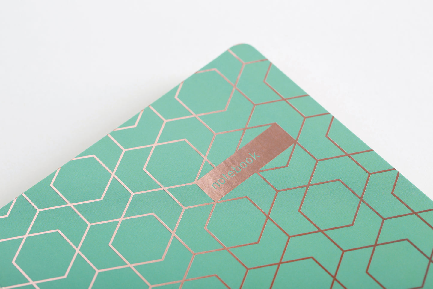 Matilda Myres | A5 Notebook with Rose Gold Foil | Sage