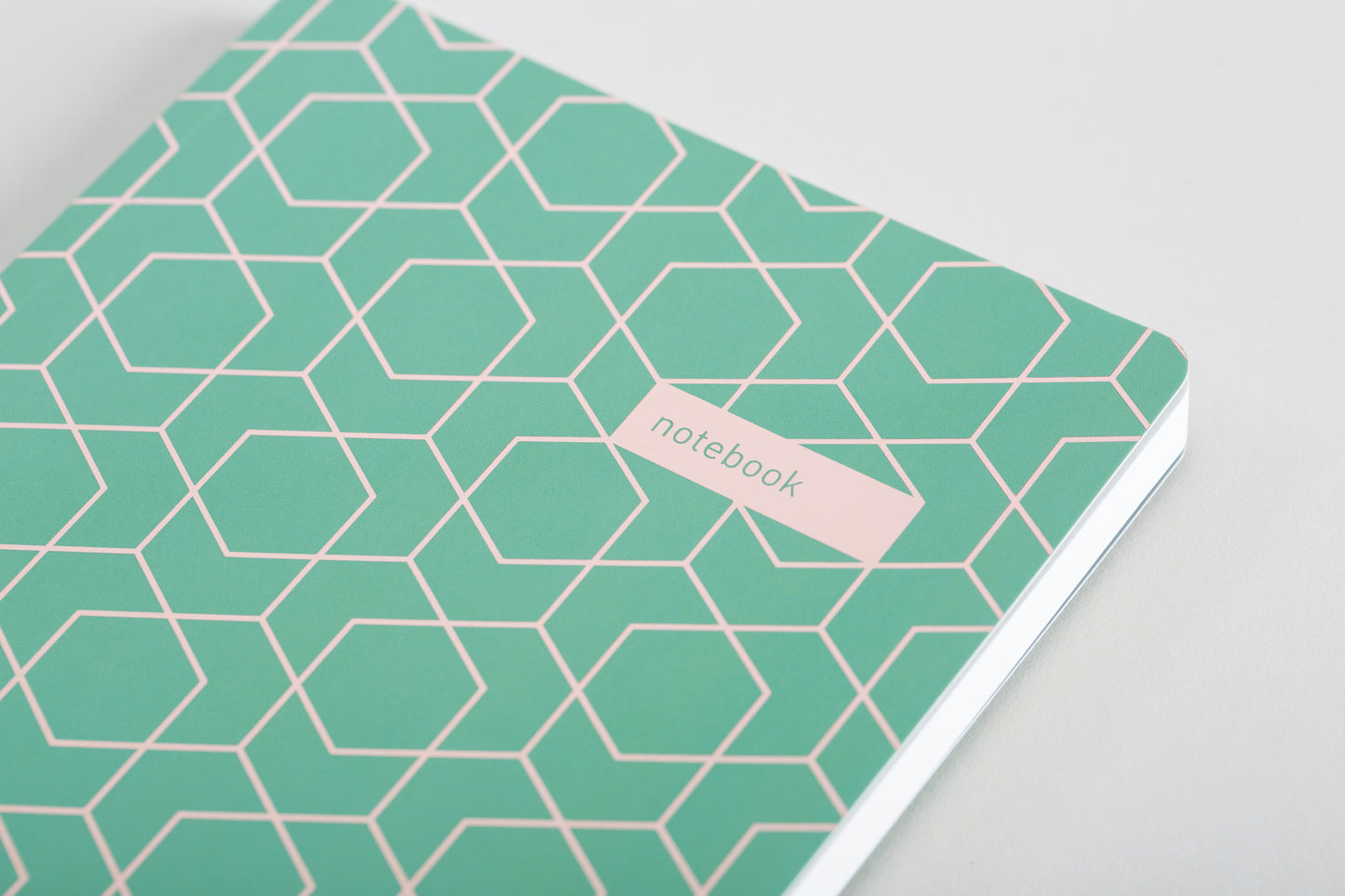 Matilda Myres | A5 Notebook with Rose Gold Foil | Sage