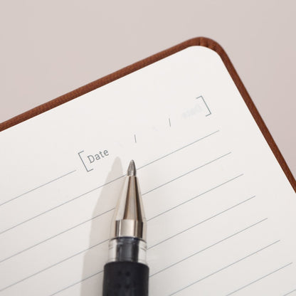 Forbes Classic | A5 Ruled/Lined Notebook | Tan