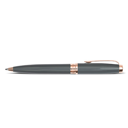 Matilda Myres Rose Gold Notebook & Pen Gift Set - Grey