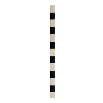 Matilda Moo | A5 Striped Notebook | Black