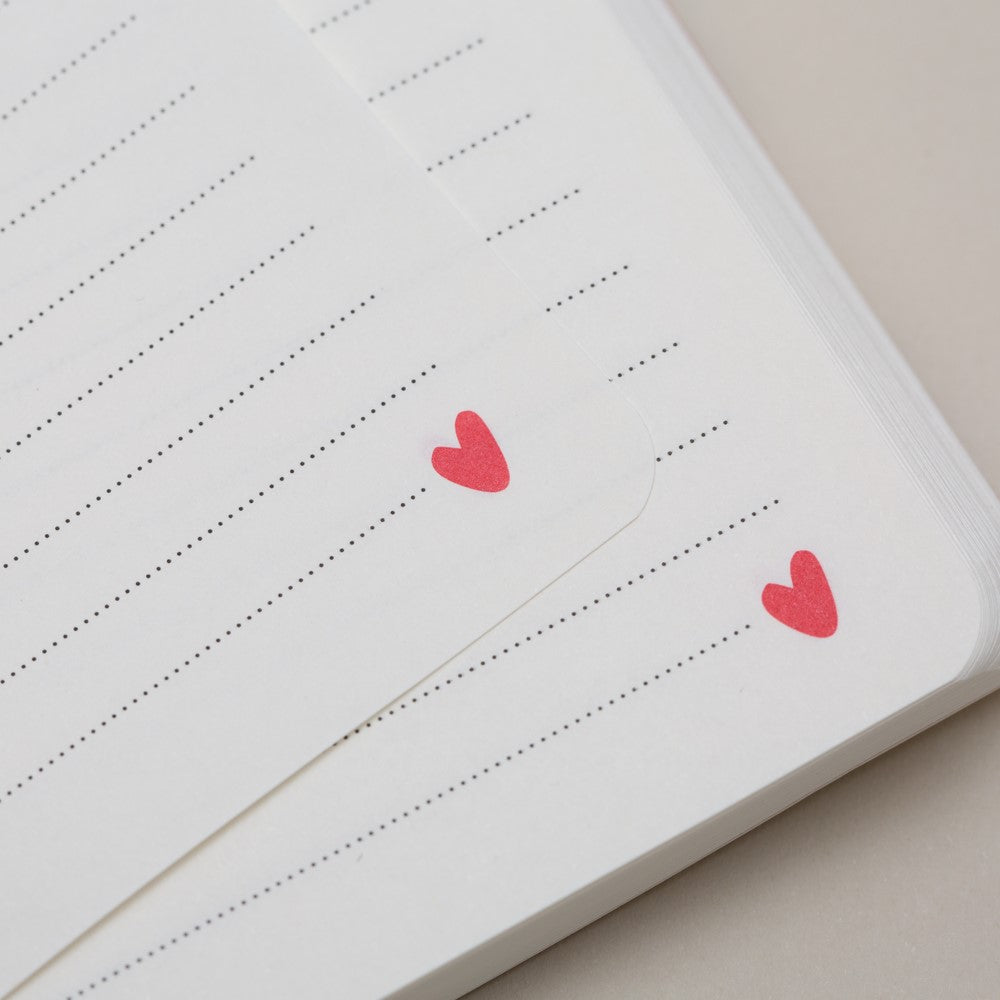 Matilda Moo | A5 Ruled Notebook | Striped | Black