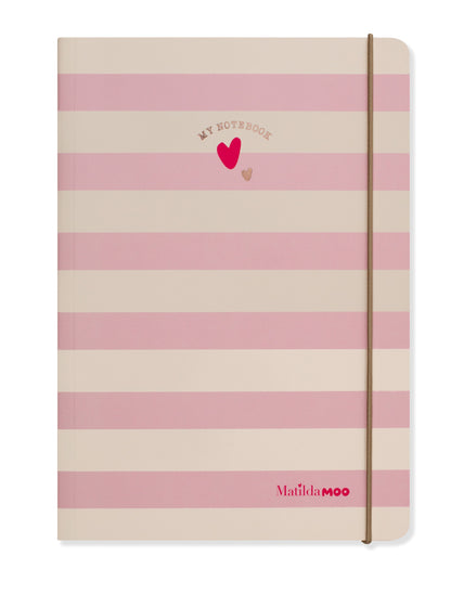 Matilda MOO 2027 Diary + Notebook Gift Set - Pink