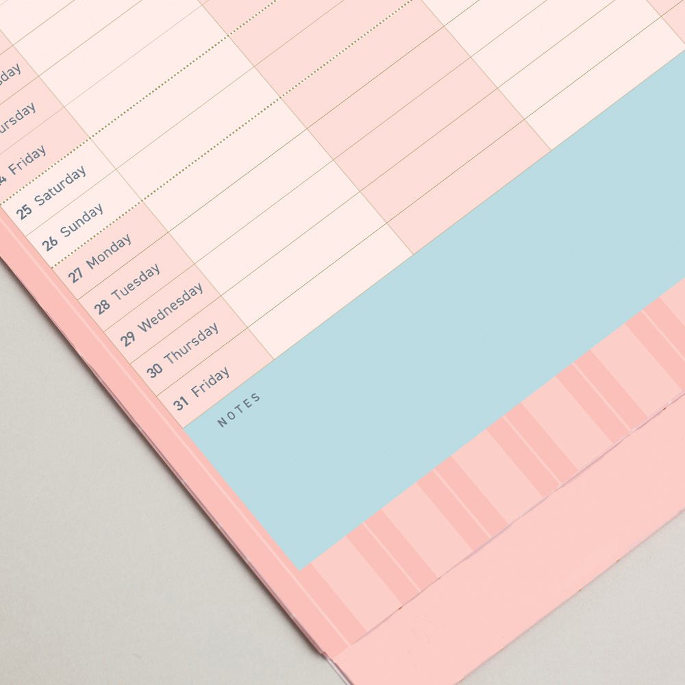 Matilda Myres | 2027 Monthly Five Column Family Calendar | Month-to-View in Grey