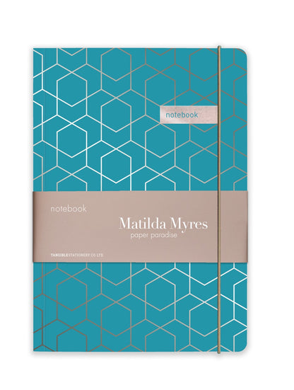 Matilda Myres 2027 Daily Diary & Notebook Gift Set - Teal
