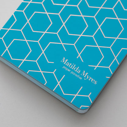Matilda Myres | Slim List Pad with Magnetic Strip | Teal