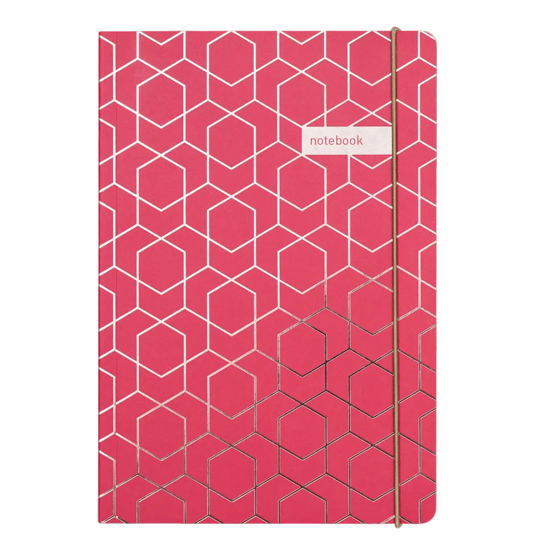 Matilda Myres 2027 Diary - Daily A6 Diary + Notebook Gift Set - Red