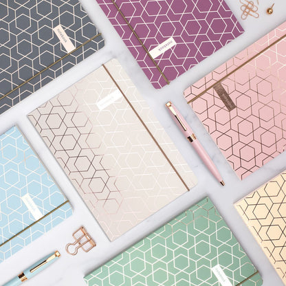 Matilda Myres | A5 Notebook with Rose Gold Foil | Mint