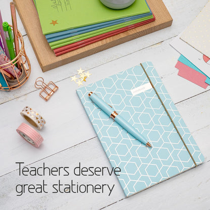 Matilda Myres | A5 Notebook with Rose Gold Foil | Mint