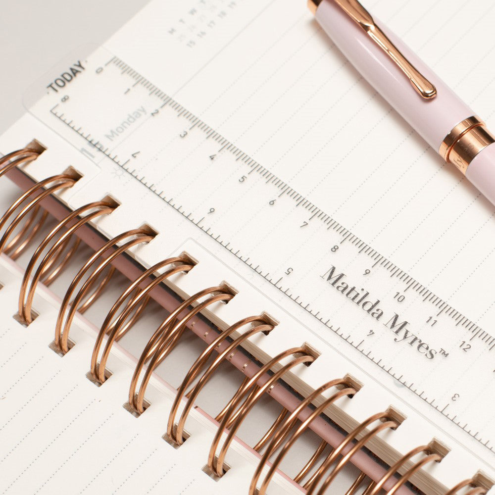 Matilda Myres | 2027 Diary - A6 Daily Planner | Day-to-Page in Pink
