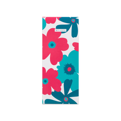 Matilda Myres Floral Notebook & Shopping List Pad Gift Set - Teal